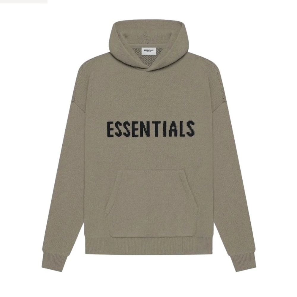Essentials Knit Hoodie
